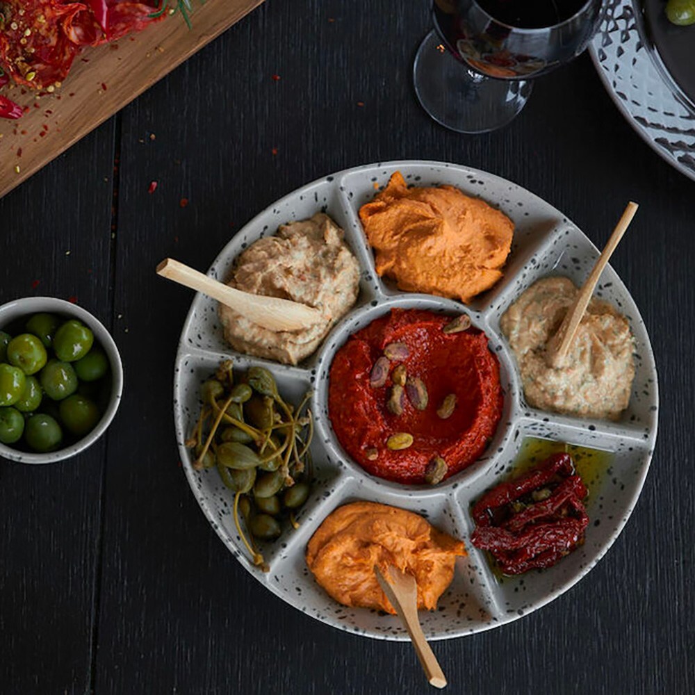 Sagaform Ditte 分隔盤26cm,可放上醬菜、醬料、豆尼等小菜,增加餐桌豐富度