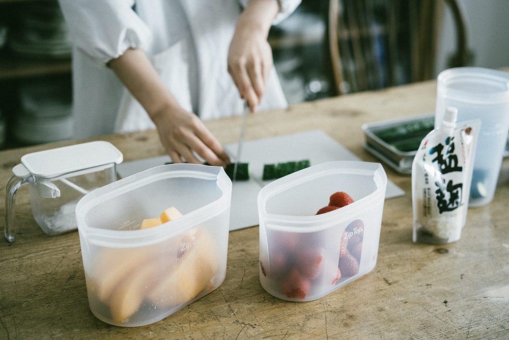 ZipTop美國100％食品級白金矽膠保存萬用袋