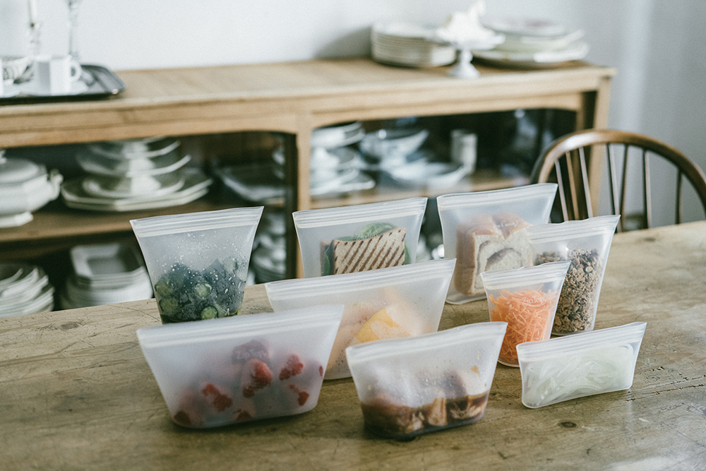 ZipTop美國100％食品級白金矽膠保存萬用袋