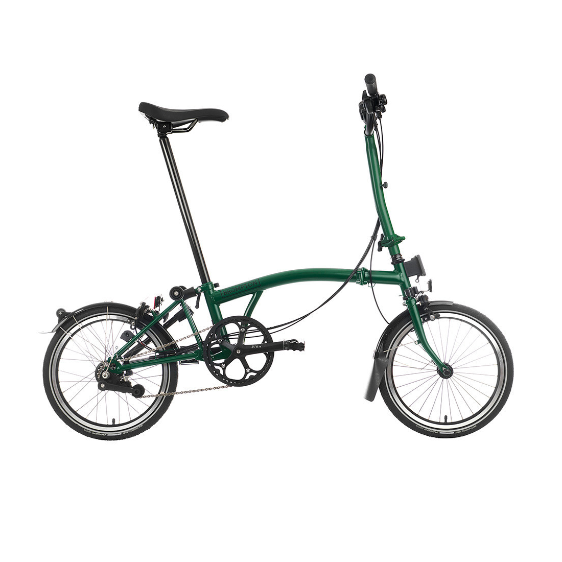 Brompton C Line Explore 12速摺車 -Racing Green (M把)