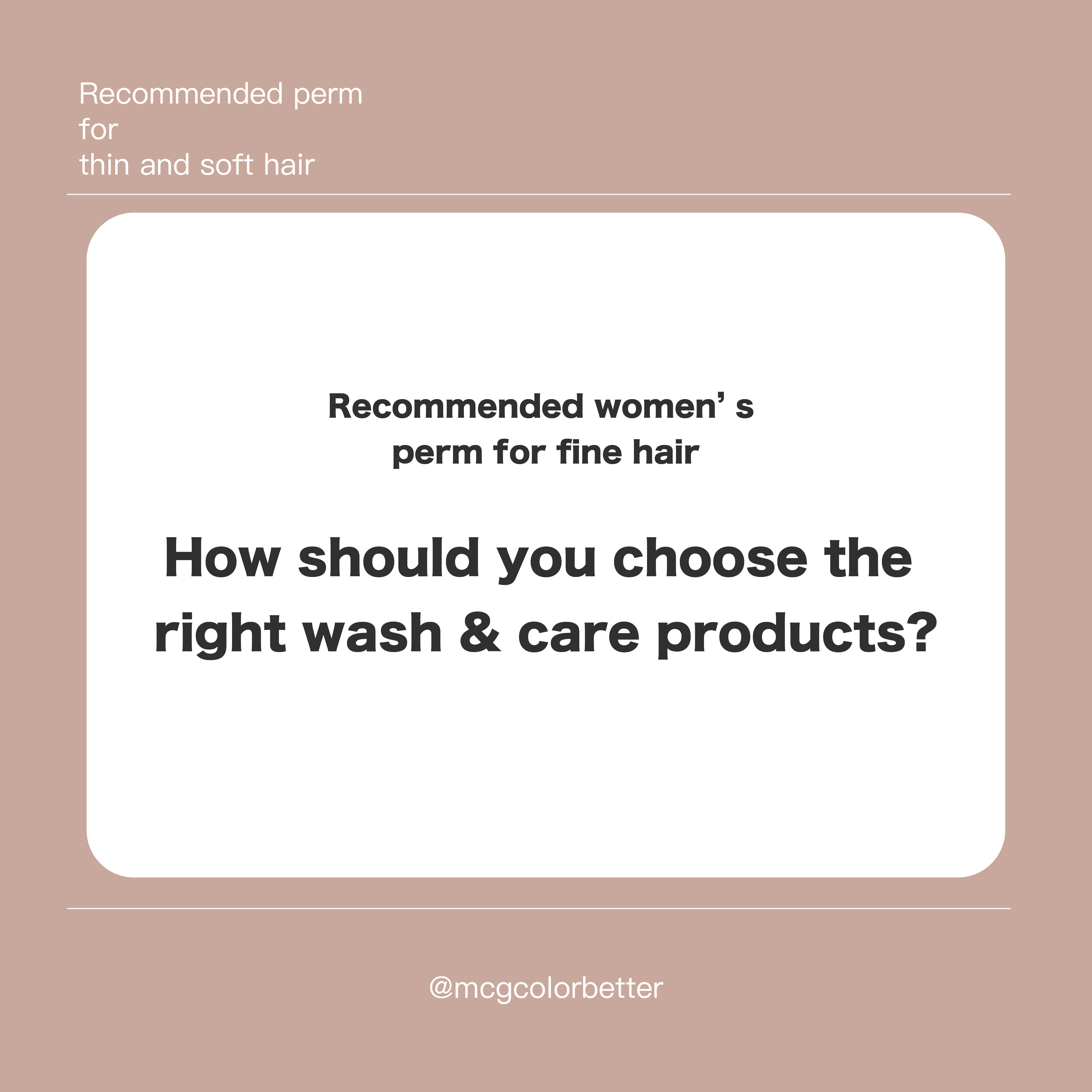 2 Perm Styles Recommended for Women with Fine Hair—Here’s How to Choose the Right Products to Maintain Your Curls!