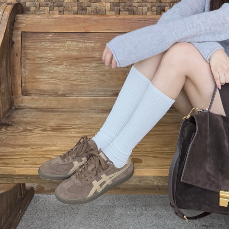 ONITSUKA TIGER TOKUTEN 咖啡牛奶 麂皮 復古 德訓鞋 鬼塚虎 男女 1183C562-200