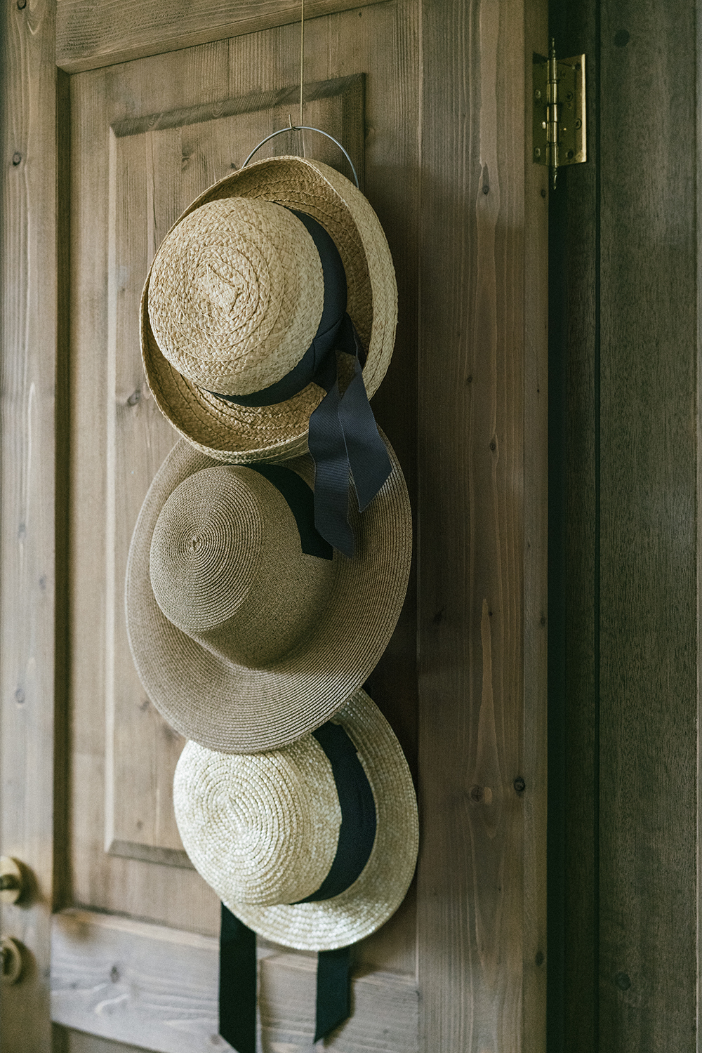 Dusaule金屬編織柳把五連吊掛式帽架／包包架（可拆分使用）