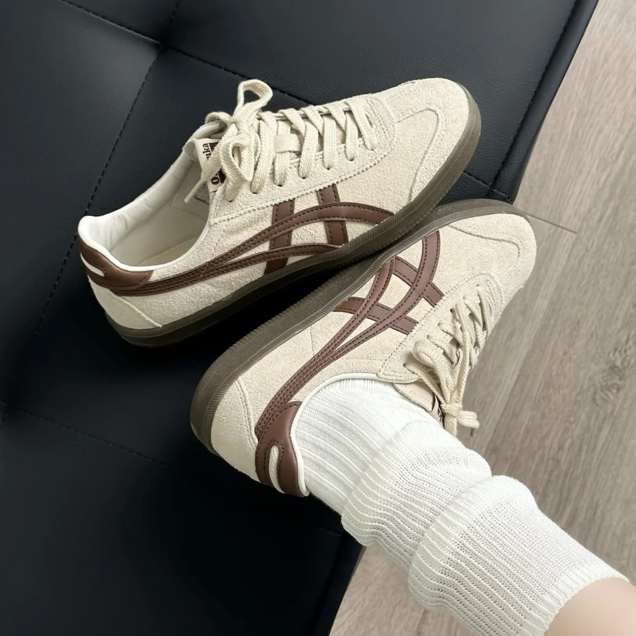 ONITSUKA TIGER TOKUTEN 奶油栗子 復古 德訓鞋 鬼塚虎 男女 1183C562-250