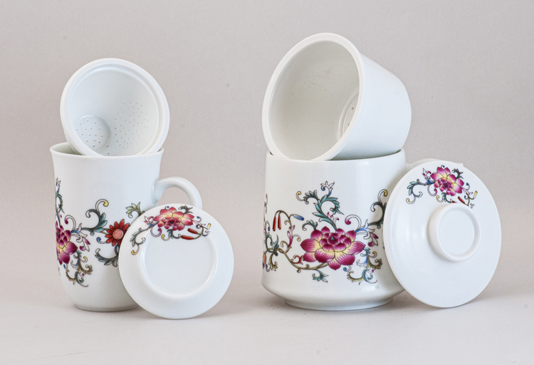 鹿港窯禮品館│陶瓷杯 夫妻對杯