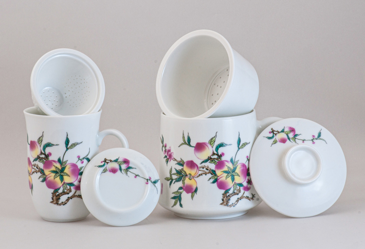 鹿港窯禮品館│陶瓷杯 夫妻對杯