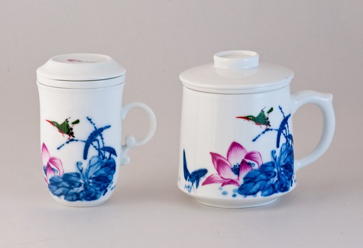 鹿港窯禮品館│陶瓷杯 夫妻對杯