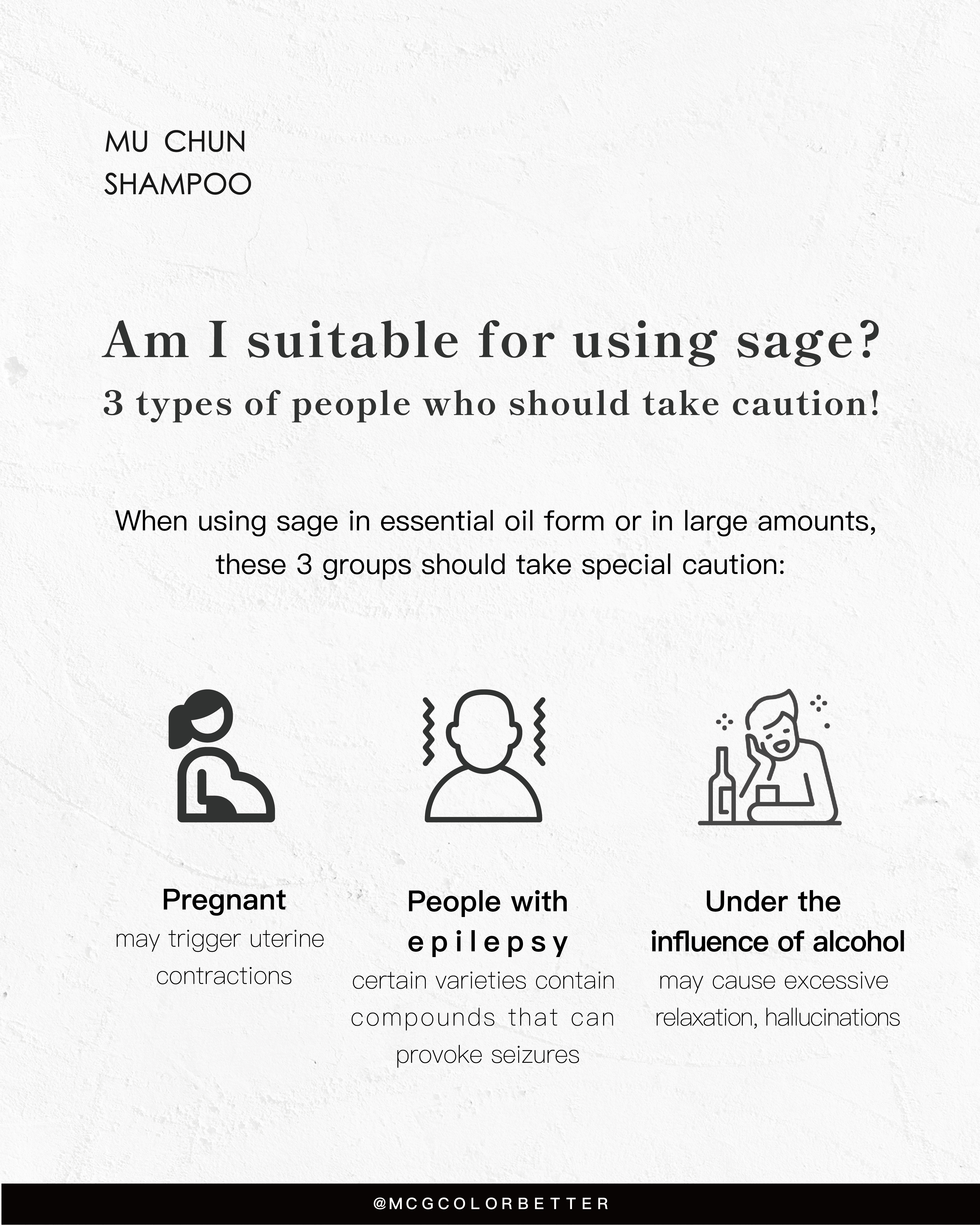 Am I suitable for using sage? Three types of people who should take caution!