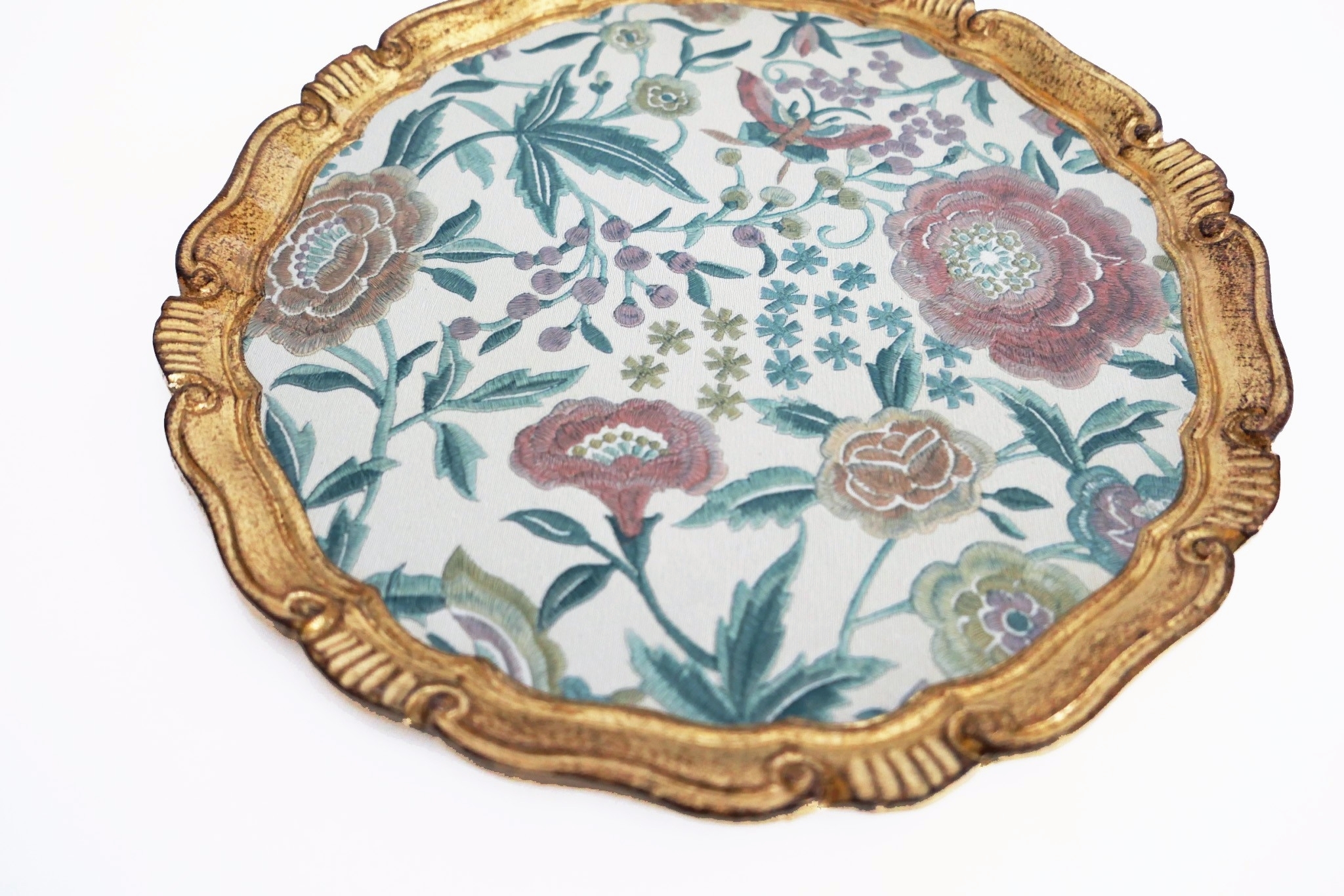 L&M FLORENCE ART｜Florentine Charger-Gold & Veronica