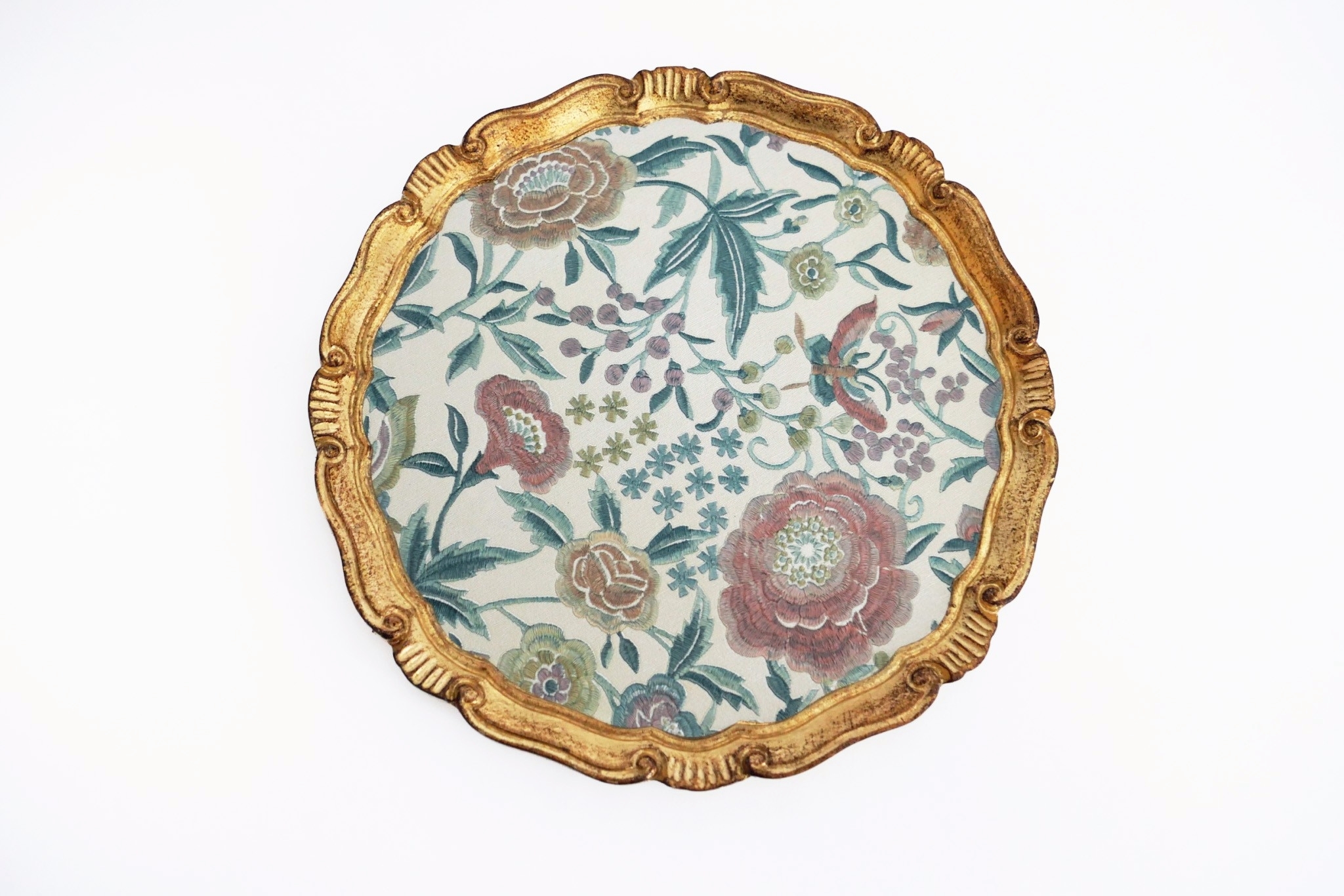 L&M FLORENCE ART｜Florentine Charger-Gold & Veronica