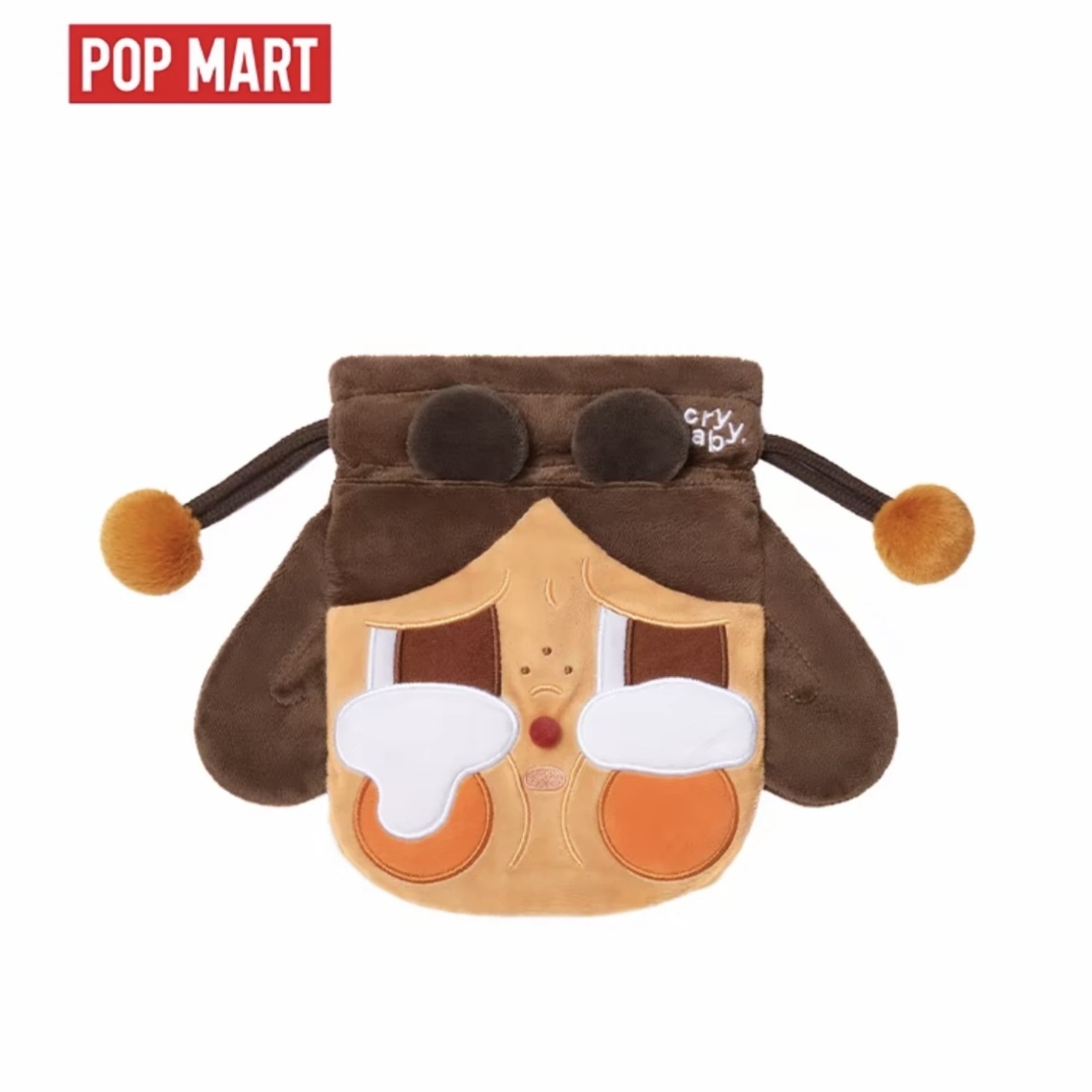 POP MART 泡泡瑪特 CRYBABY 眼淚工廠系列 收納包 哭哭熊