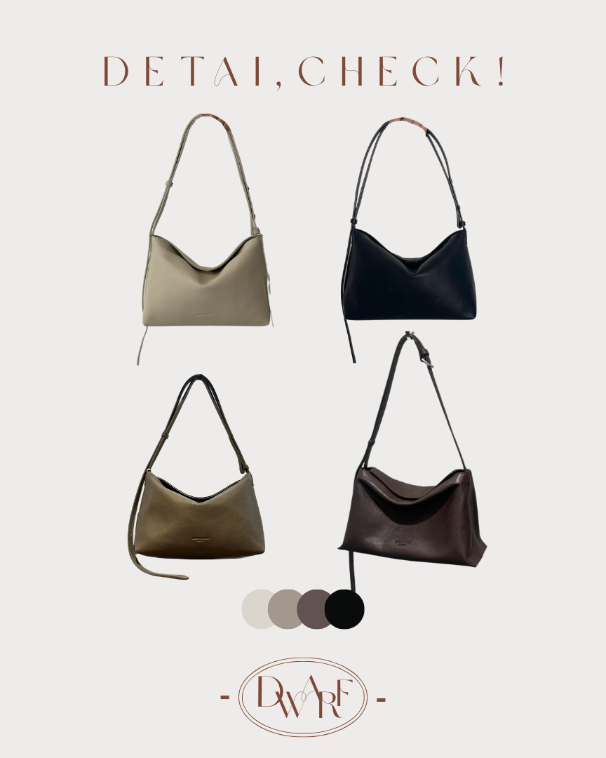 COME BACK!《KR》高質羊皮軟皮袋 (可調肩帶)