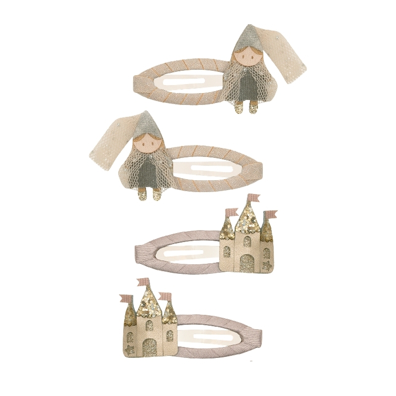 Mimi & Lula 夢幻王國-公主城堡滴答夾4入