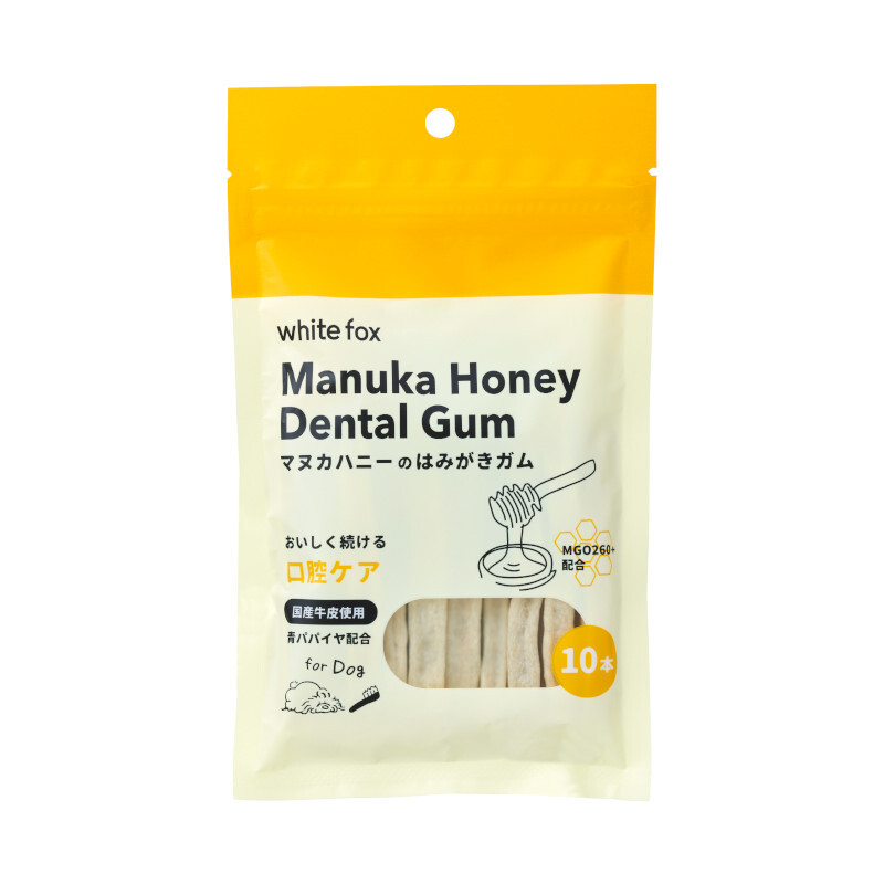 【White Fox】Manuka Honey Dental Chew
