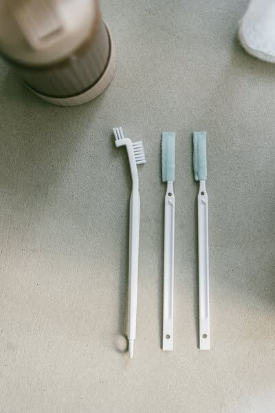 Mameita日本製保溫瓶間隙溝槽專用刷三件組