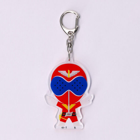 236443 Pbandai 預訂 2025/11月 秘密戦隊ゴレンジャー　デフォルメ　アクリルチャーム　全5種