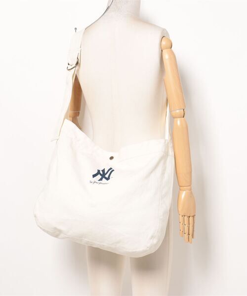 【預購】J0917902 MLB 帆布男女單肩包 SD27