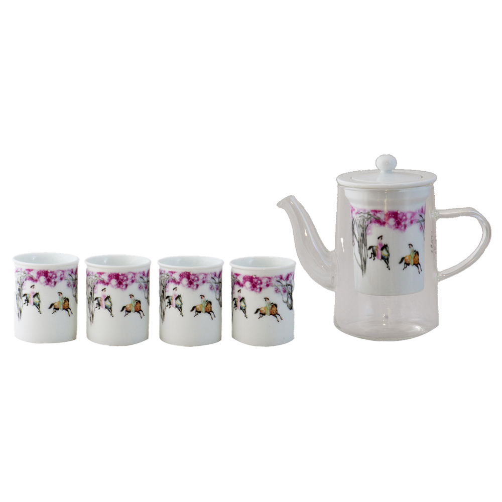 玻璃壺 陶瓷 茶具組 ｜六折優惠搶購中 售完為止