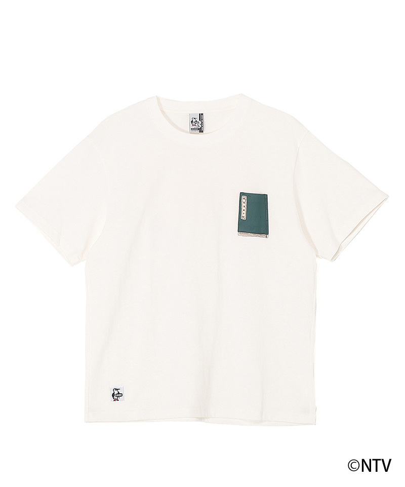 限定款 Chums x 葛飾北斎漫画 Pocket T-Shirt CH01-2780 2025新款
