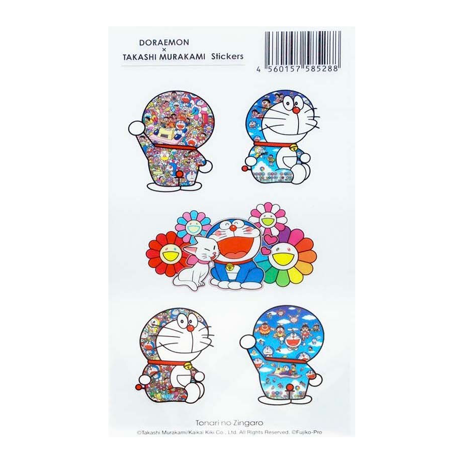村上隆 Takashi Murakami - Doraemon Stickers Set（貼紙）