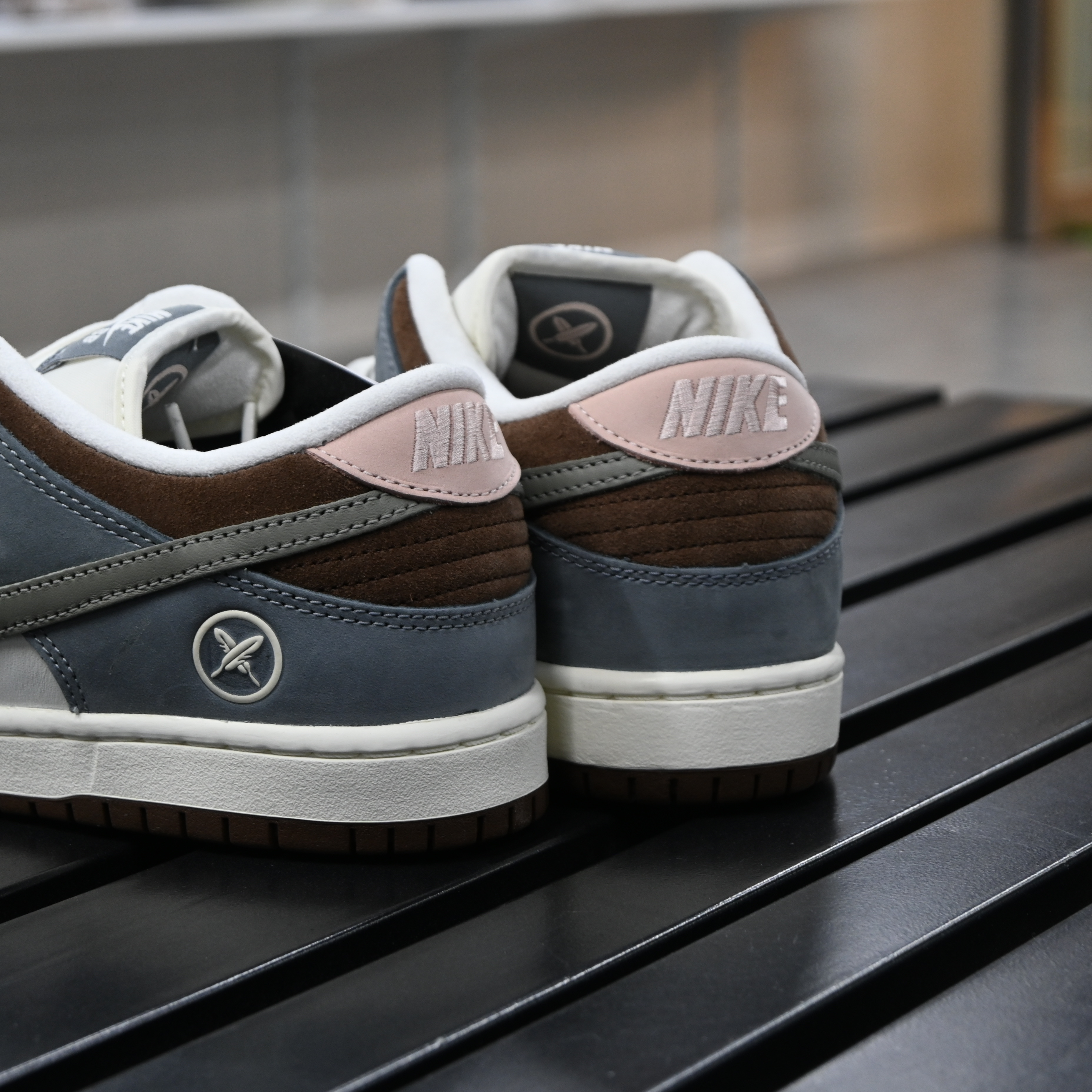 堀米 雄斗(Yuto Horigome) × Nike SB Dunk Low Pro QS "Wolf Grey" Nike SB 'Yuto' Dunk Low Pro QS Skate Shoes - Wolf Grey/Iron Grey
