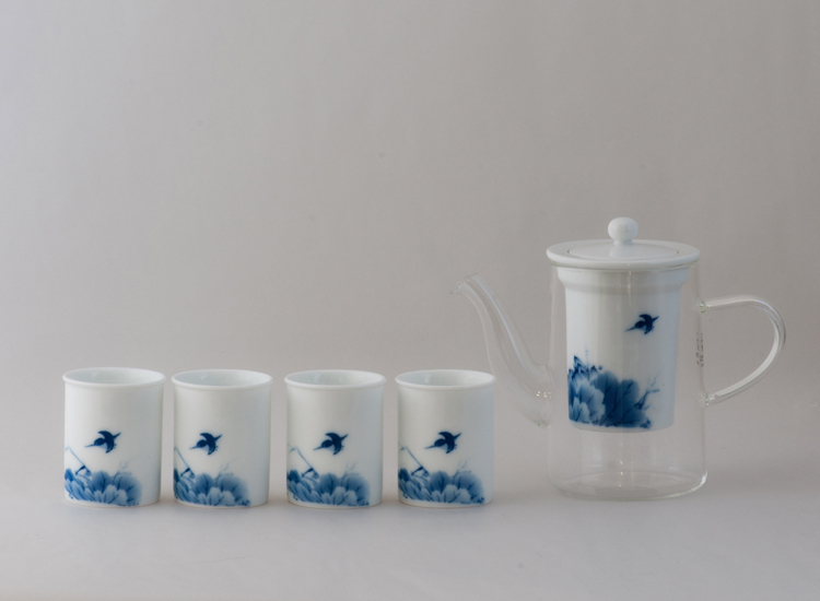 鹿港窯禮品館│玻璃壺 陶瓷 茶具組