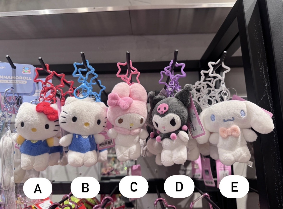 韓國連線 - 三麗鷗星星掛飾 共5款