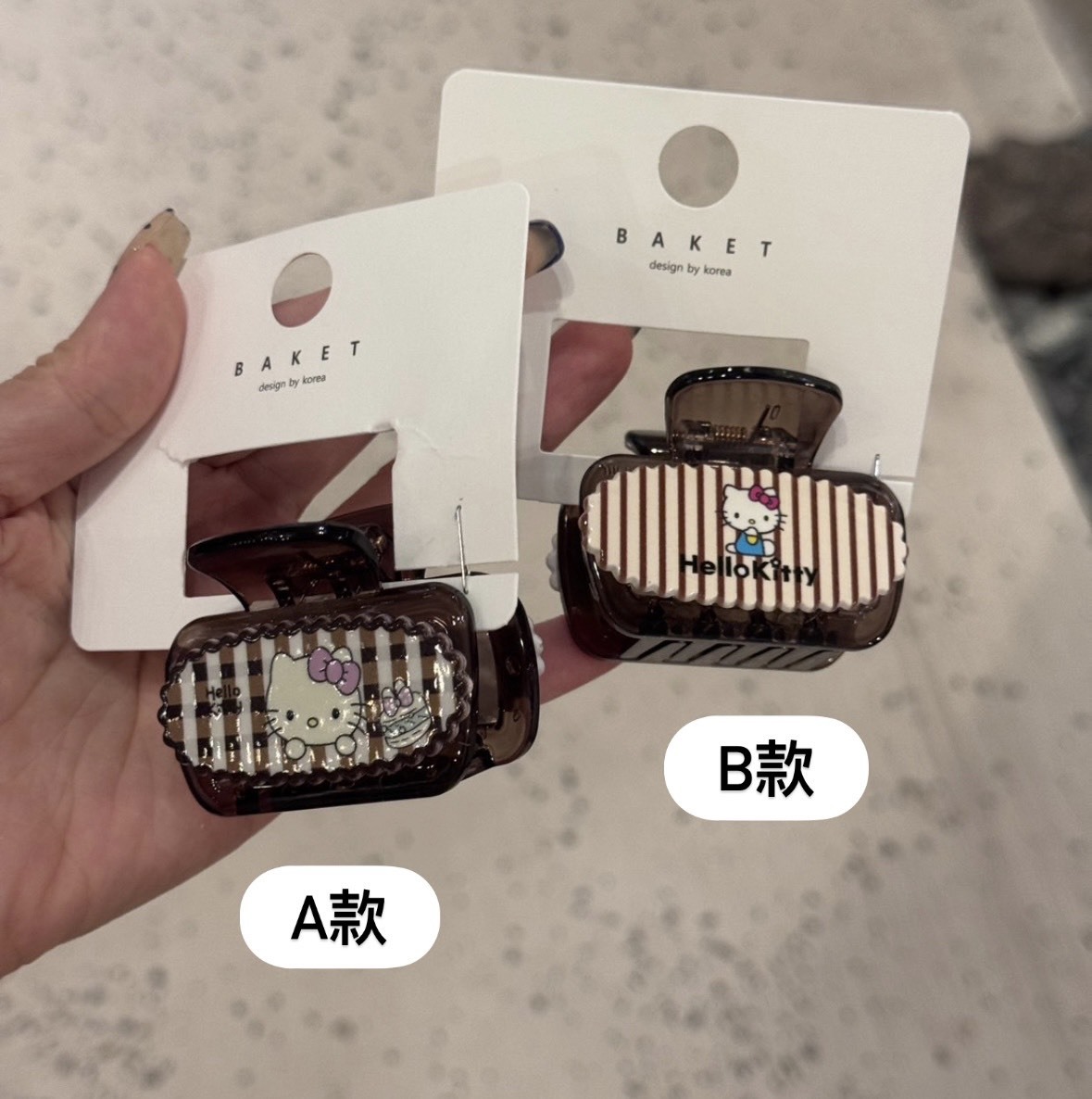 韓國連線 - KITTY貓 可愛髮夾 共4款