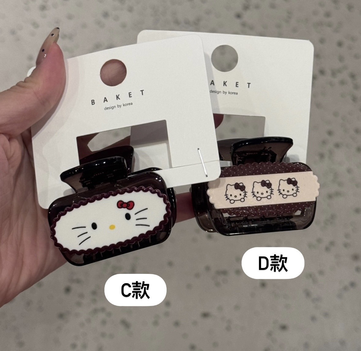 韓國連線 - KITTY貓 可愛髮夾 共4款