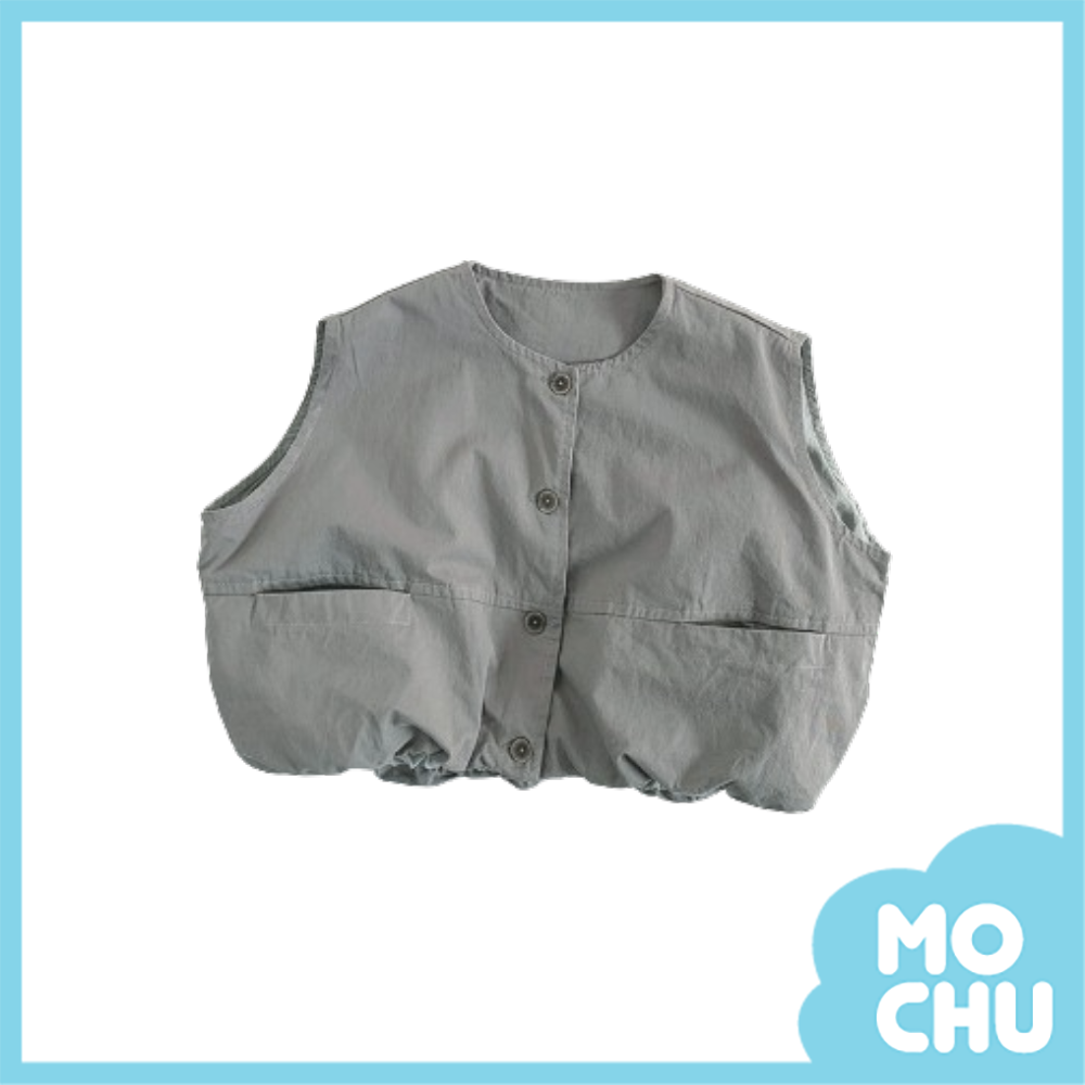 原色寬版拋拋休閒背心(二色)