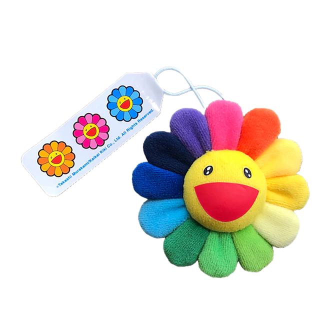 村上隆 Takashi Murakami - Flower keychain 別針吊飾