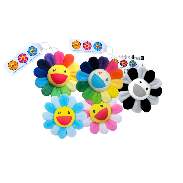 村上隆 Takashi Murakami - Flower keychain 別針吊飾