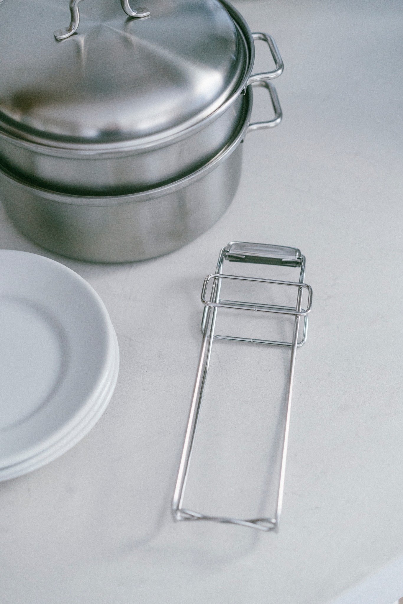 貝印 KAI 日本製防燙蒸盤茶碗蒸夾