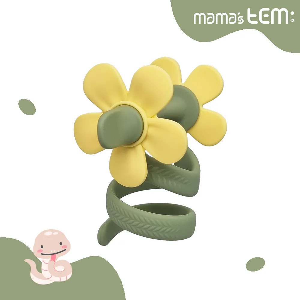 MAMA's TEM 小龍捲花固齒器 (贈輕量泡泡盒)