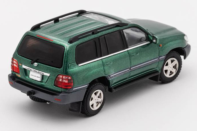 GCD 1:64 豐田 Toyota Land Cruiser LC100 - 綠色 GRN (LHD)