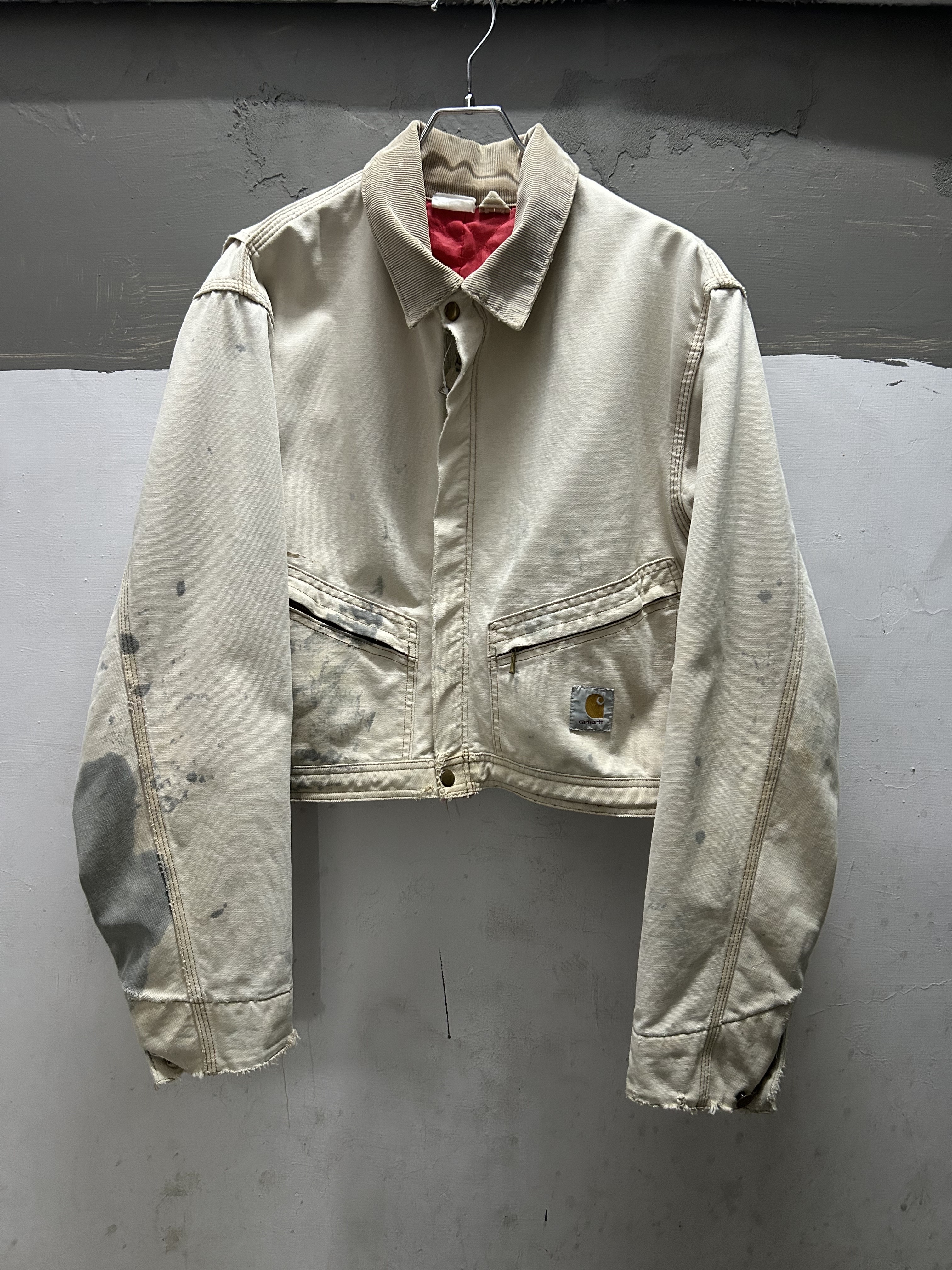 80s Carhartt  Coverall Remake Short Jacket