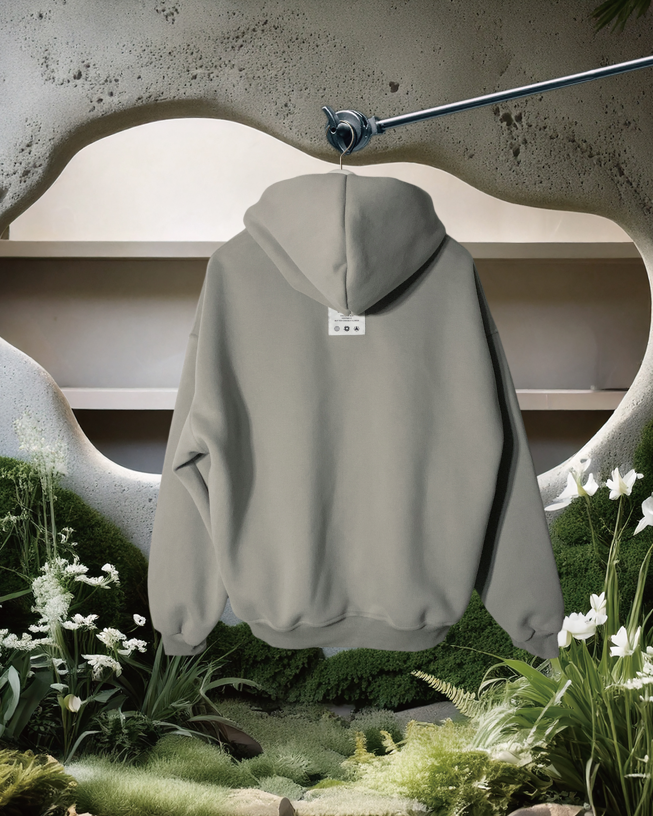 369Lab Triangle BF Sweatshirt - Grey |2F5SWX001