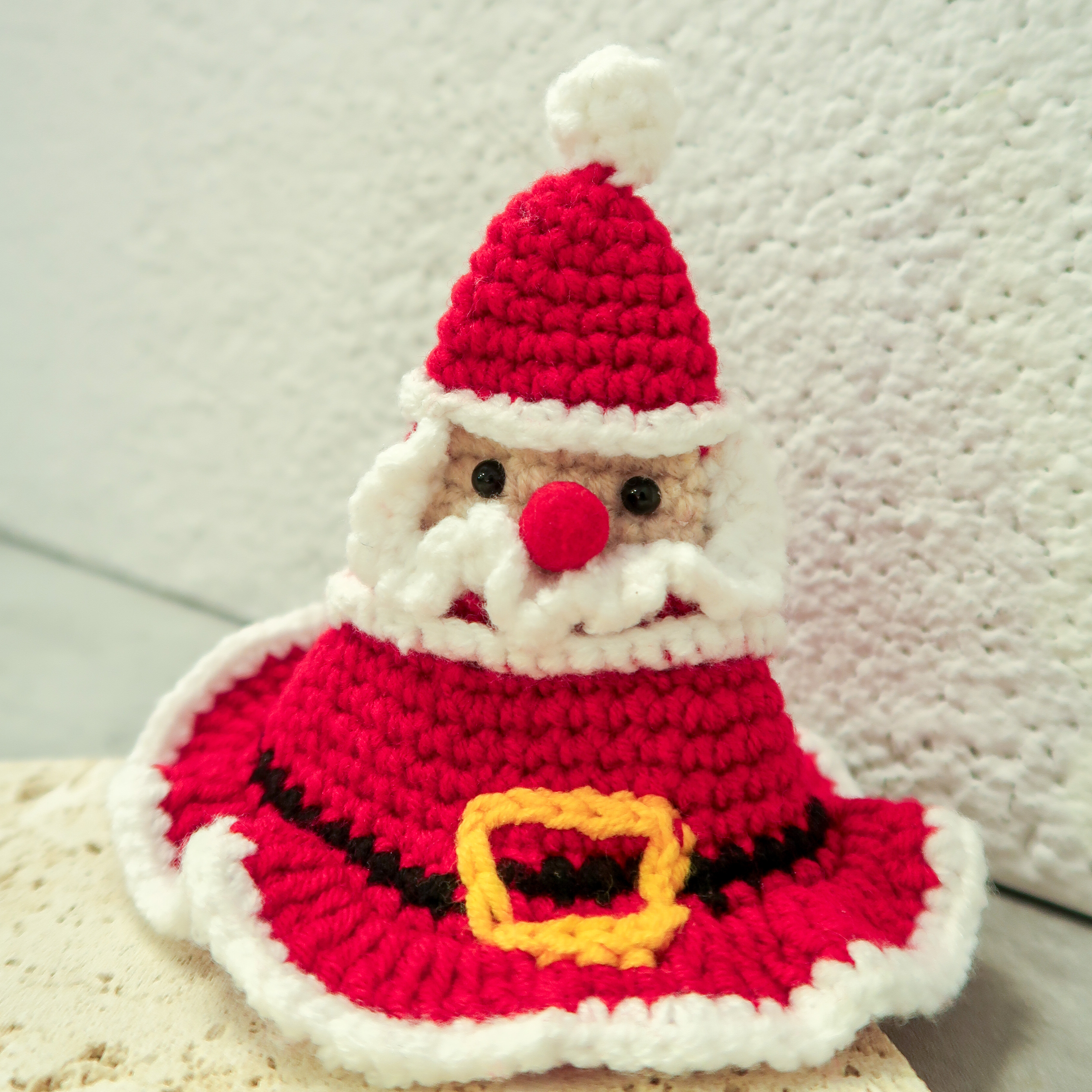 寵物鈎織聖誕老人帽