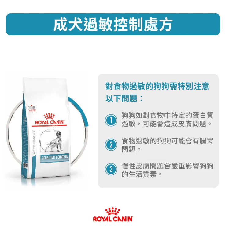 Royal Canin - 獸醫配方 - Sensivity Control (SC21) 成犬低敏感處方乾糧