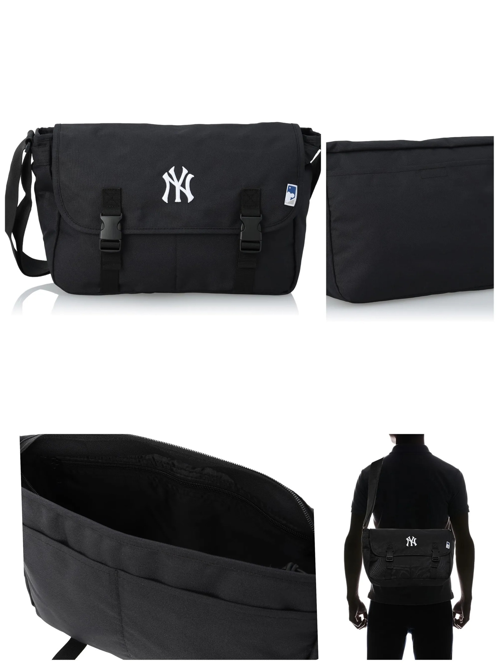 【預購】J0917903 MLB 男女單肩包 SD20 (2款)