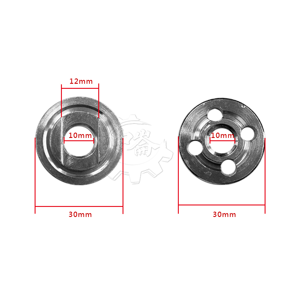 ＊中崙五金【附發票】英得麗 4"砂輪機 HP-100K 專用墊片 上墊片 下墊片 (單售) 法蘭士 適用:HP-100K