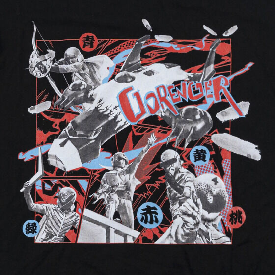 236808 Pbandai 預訂 2025/11月 菅原芳人計画　秘密戦隊ゴレンジャー　Tシャツ