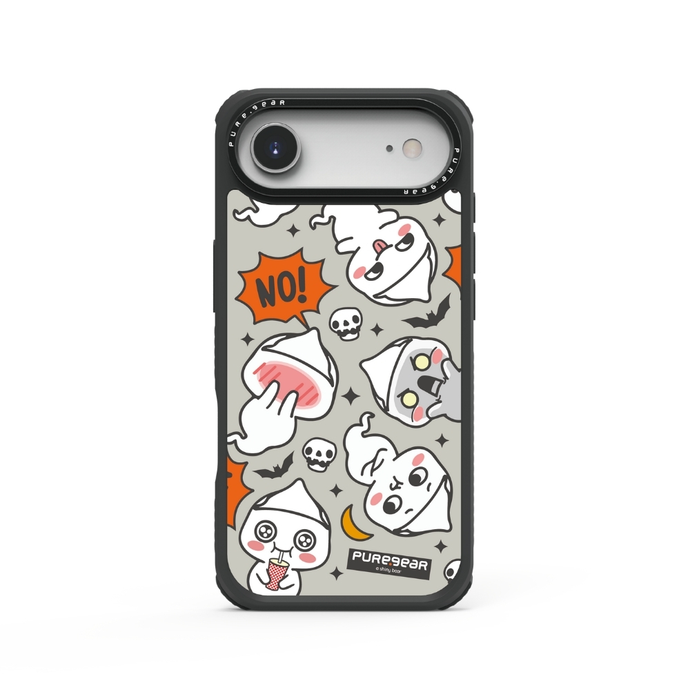 iPhone 輕坦克防摔手機殼 / 萬聖節割尾鬼 (想你熊shiny bear)