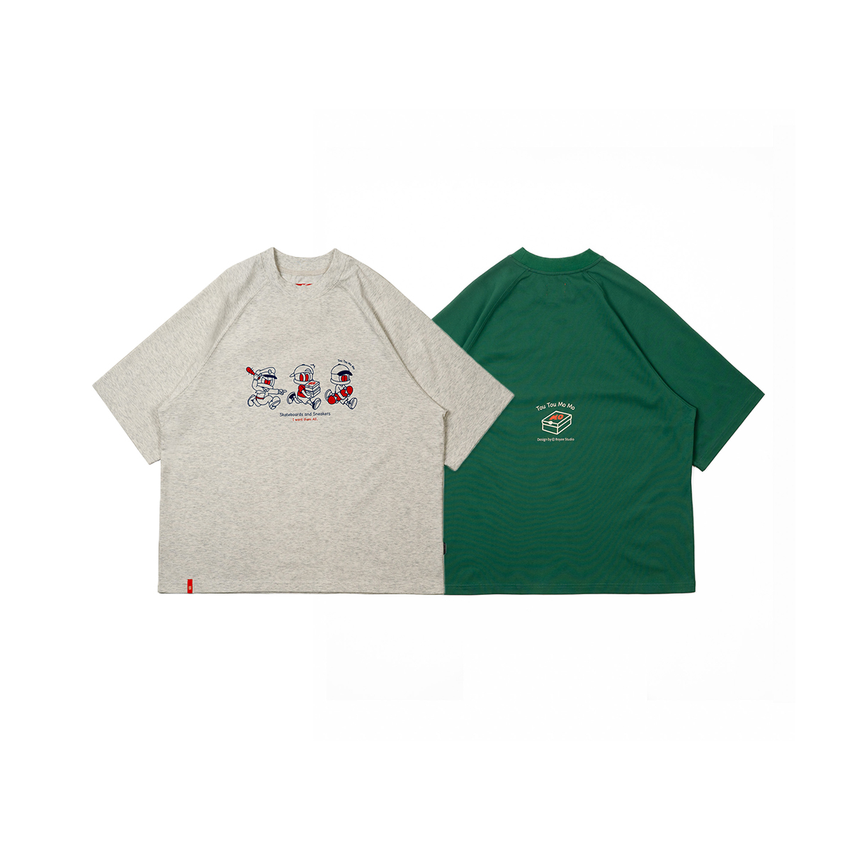 MOMO x BOYEE TouTou MoMo 小偷印花短袖 2色