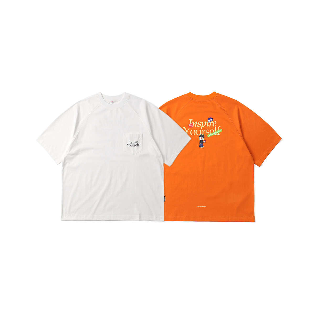 MOMO x BOYEE Inspire Yourself 貼紙印花短袖 2色
