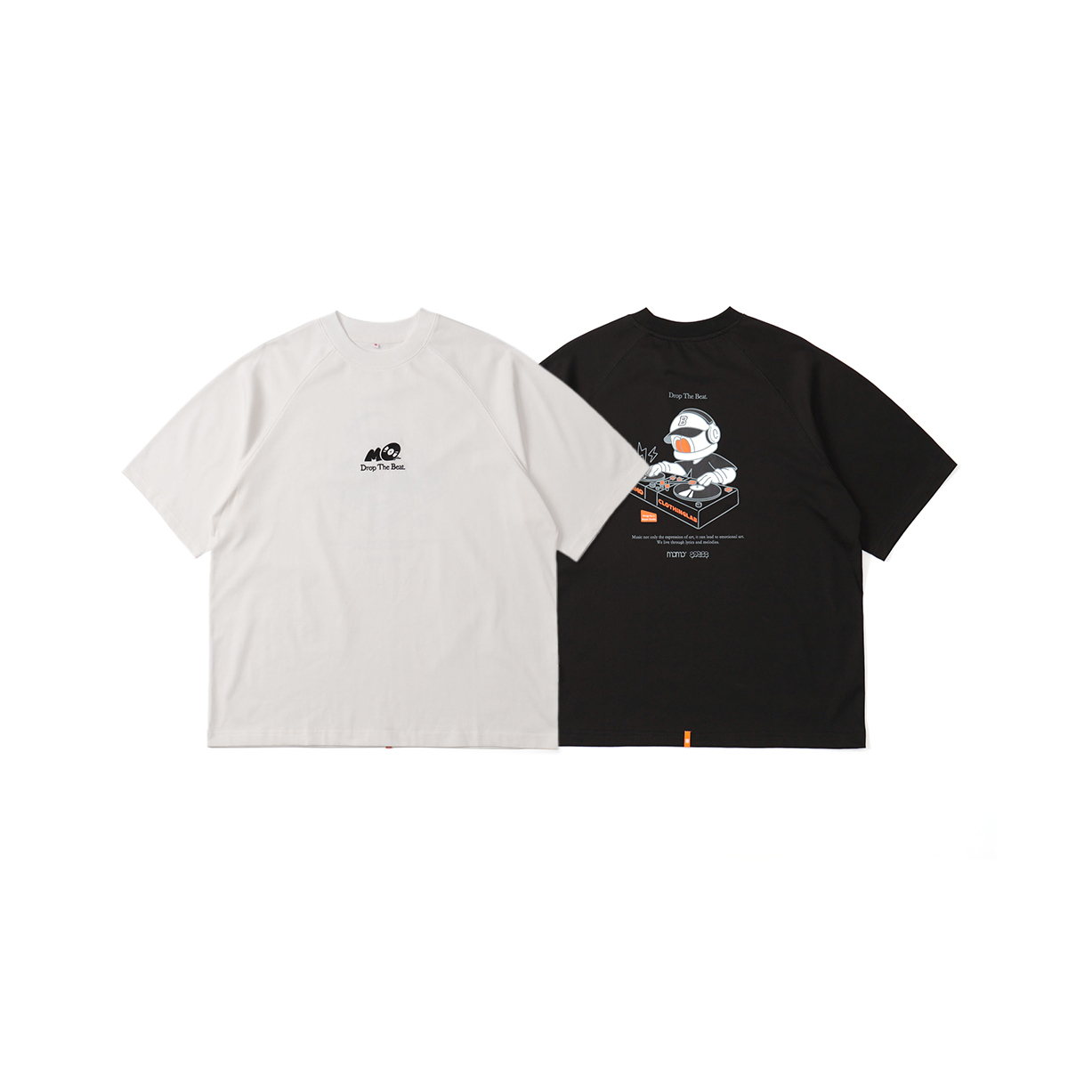 MOMO x BOYEE Drop The Beat DJ印花短袖 2色