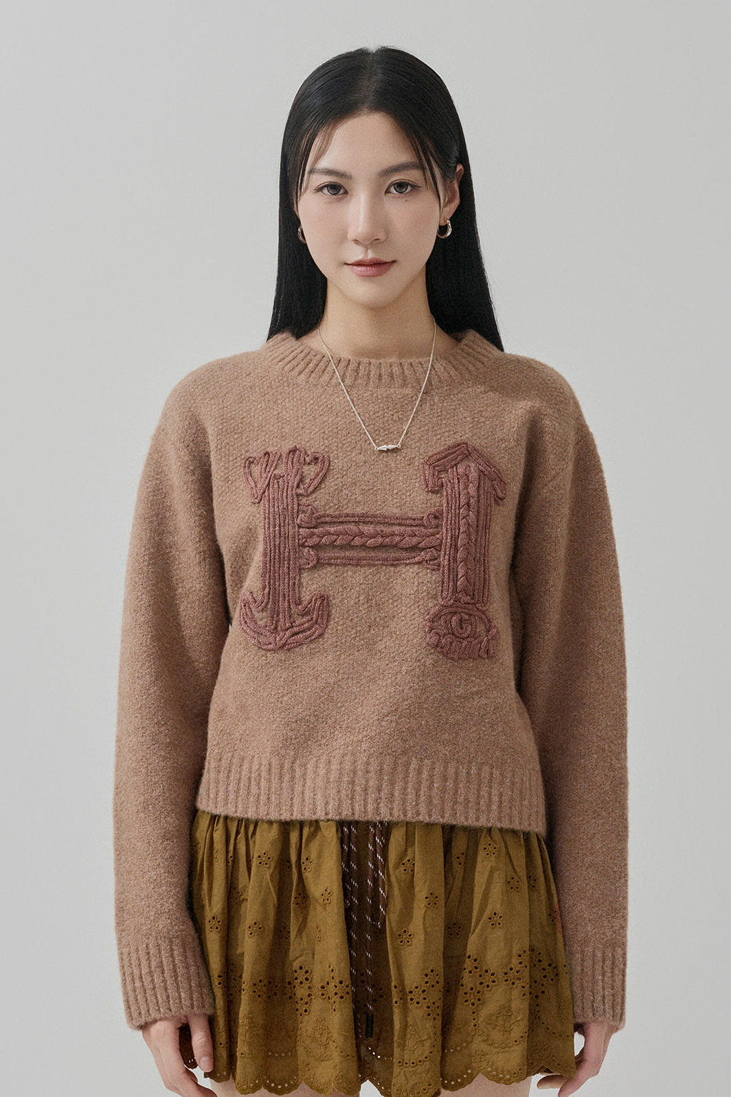 織繩H字母冷衫 (*現貨款式）