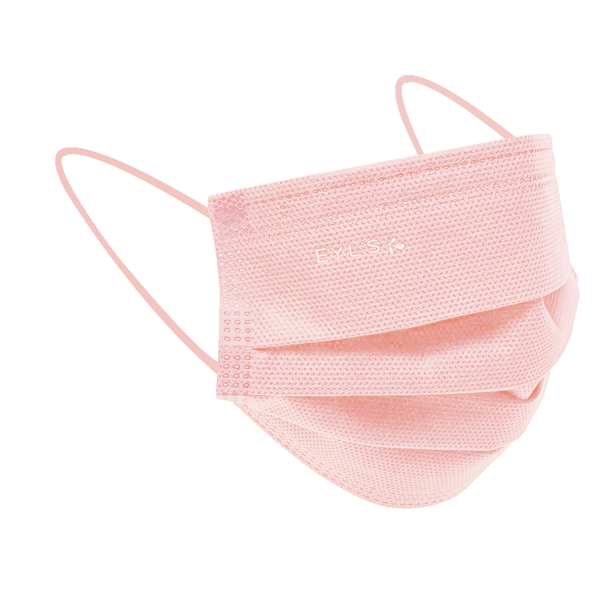 *任4盒399元*【艾爾絲】成人醫療平面口罩50入/盒-寶寶粉（Light輕時尚 大地色系）