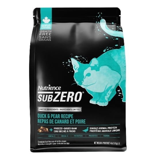 NUTRIENCE SZ 單一動物蛋白系列 無穀物鴨肉、梨 全貓配方 1.8kg/4.5kg