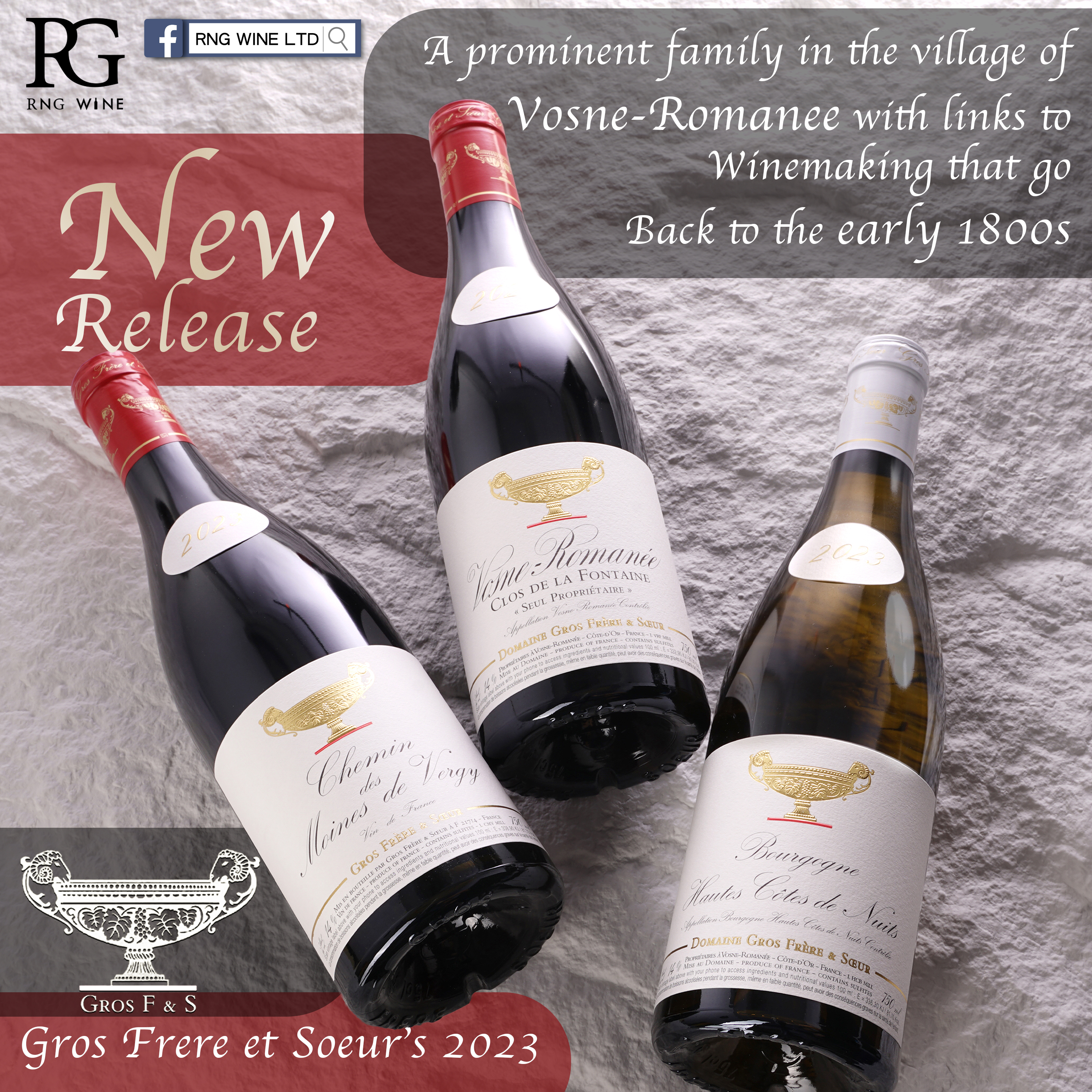 Gros Frere et Soeur Vosne Romanee 2023